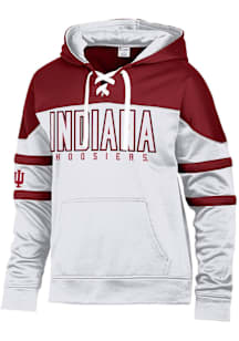 Champion Indiana Hoosiers Mens Crimson Stadium Hockey Laceup Hood