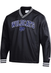 Mens K-State Wildcats Black Champion Superfan Scout Pullover Jackets