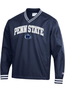 Mens Penn State Nittany Lions Navy Blue Champion Superfan Scout Pullover Jackets
