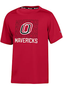Champion UNO Mavericks Youth Red Impact Short Sleeve T-Shirt