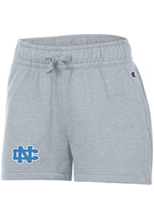 Champion North Carolina Tar Heels Womens Grey Powerblend Shorts