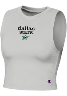 Champion Dallas Stars Womens Grey Inline Tank Top