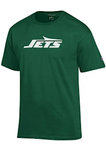 Champion New York Jets Green Logo Short Sleeve T Shirt