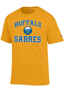 Champion Buffalo Sabres Gold Heart and Soul Short Sleeve T Shirt