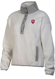 Womens Indiana Hoosiers Natural Champion Polar Qtr Zip