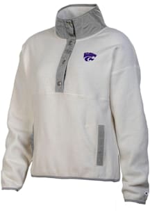 Womens K-State Wildcats Natural Champion Polar Qtr Zip