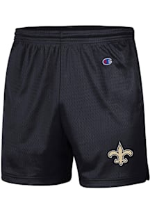 Champion New Orleans Saints Mens Black Logo Shorts
