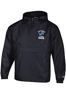 Champion Detroit Lions Mens Black Packable Pullover Jackets