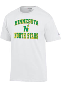 Champion Minnesota North Stars White Heart and Soul Short Sleeve T Shirt