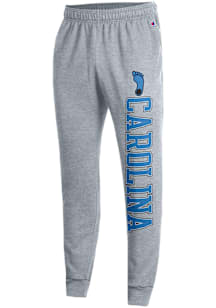 Champion North Carolina Tar Heels Mens Grey Closed Bottom Vintage Logo Sweatpants