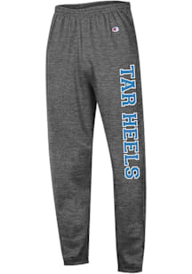 Champion North Carolina Tar Heels Mens Charcoal Closed Bottom Sweatpants