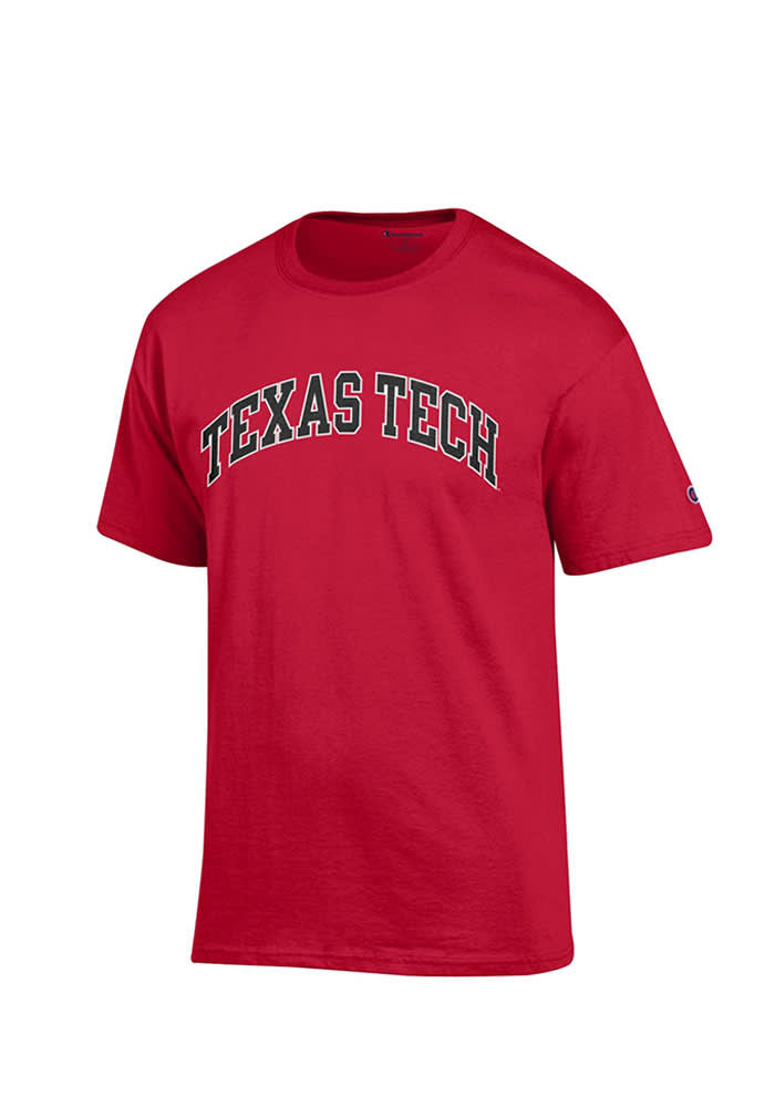 Champion Texas Tech Red Raiders Red Rally Loud Short Sleeve T Shirt