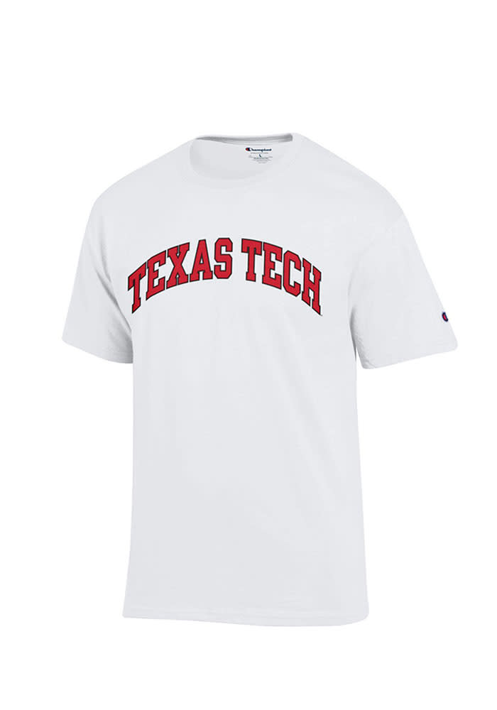 Champion Texas Tech Red Raiders White Rally Loud Short Sleeve T Shirt