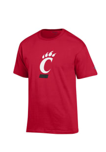 Champion Cincinnati Bearcats Red Big Logo Short Sleeve T Shirt