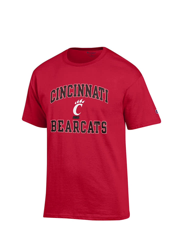 Champion Cincinnati Bearcats Red Number 1 Short Sleeve T Shirt