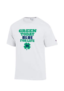 Champion Michigan Wolverines White Green Today Short Sleeve T Shirt
