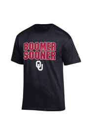 Champion Oklahoma Sooners Black Slogan Short Sleeve T Shirt