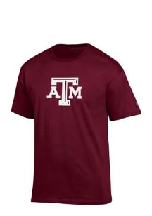 Champion Texas A&amp;M Aggies Maroon Big Logo Short Sleeve T Shirt