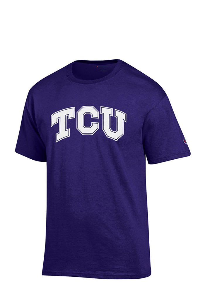 TCU Horned Frogs Purple Rally Loud Short Sleeve T Shirt