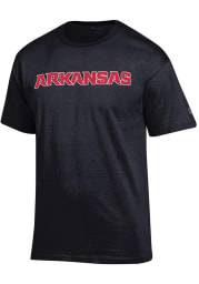 Arkansas Razorbacks Black Rally Loud Short Sleeve T Shirt