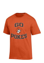 Oklahoma State Cowboys Orange Slogan Short Sleeve T Shirt