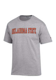 Champion Oklahoma State Cowboys Grey Rally Loud Short Sleeve T Shirt