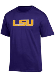 LSU Tigers Purple Rally Loud Short Sleeve T Shirt