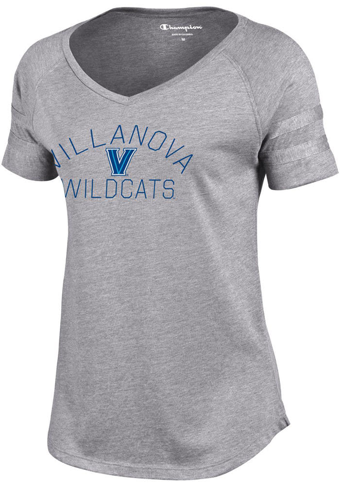 Villanova Wildcats Womens Grey Triumph V-Neck