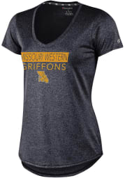 Missouri Western Griffons Womens Black Epic T-Shirt