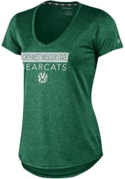 Northwest Missouri State Bearcats Womens Green Epic T-Shirt