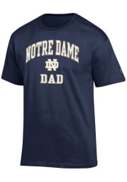 Champion Notre Dame Fighting Irish Navy Blue Dad Short Sleeve T Shirt