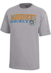 Kansas City Mavericks Youth Grey Circle Short Sleeve T-Shirt