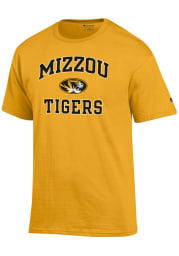 Champion Missouri Tigers Gold #1 Design Short Sleeve T Shirt