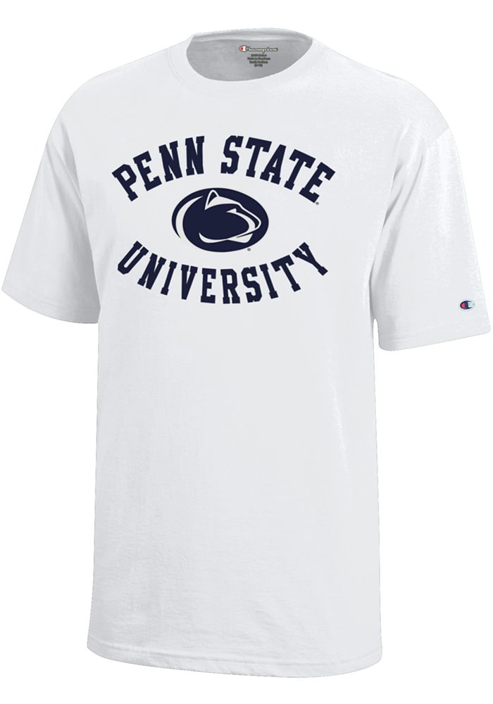 Penn State Nittany Lions Youth White #1 Design Short Sleeve T-Shirt