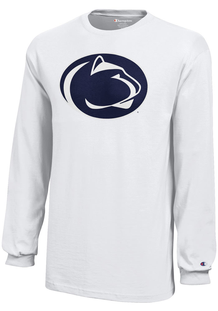 Penn State Nittany Lions Youth White Lion Long Sleeve T-Shirt