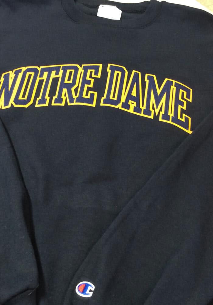 notre dame crew sweatshirt