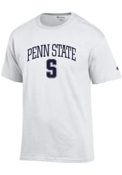 Champion Penn State Nittany Lions White Arch Mascot Alt Logo Short Sleeve T Shirt