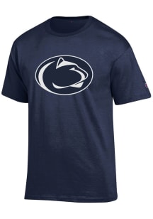 Champion Penn State Nittany Lions Navy Blue Primary Logo Short Sleeve T Shirt
