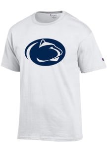 Champion Penn State Nittany Lions White Primary Logo Short Sleeve T Shirt