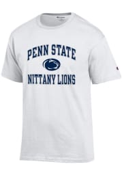 Champion Penn State Nittany Lions White #1 Design Short Sleeve T Shirt