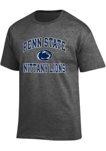 Champion Penn State Nittany Lions Charcoal #1 Design Short Sleeve T Shirt