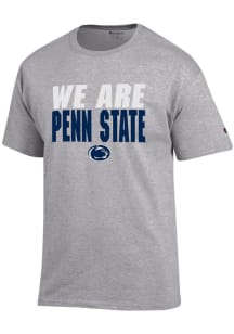 Champion Penn State Nittany Lions Grey Slogan Short Sleeve T Shirt