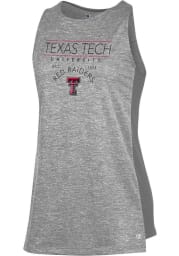 Champion Texas Tech Red Raiders Womens Grey Marathon III Tank Top