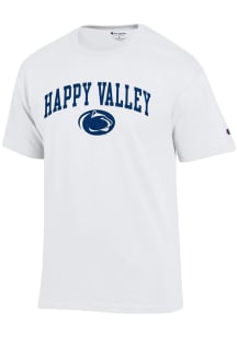 Champion Penn State Nittany Lions White Happy Valley Short Sleeve T Shirt