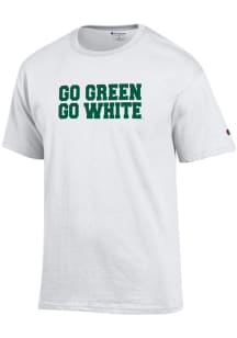 Champion Michigan State Spartans White Go Green Go White Short Sleeve T Shirt