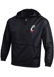 Champion Cincinnati Bearcats Mens Black Primary Logo Light Weight Jacket