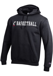Champion Cincinnati Bearcats Mens Black Basketball Long Sleeve Hoodie