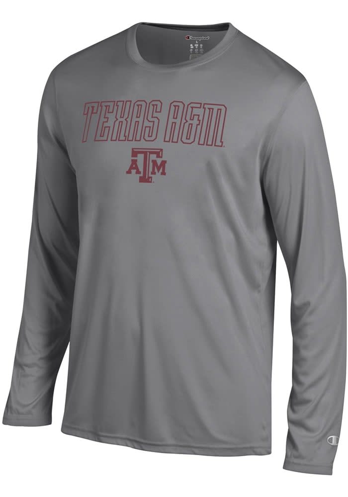 Champion Texas A&M Aggies TITANIUM Athletic Long Sleeve T
