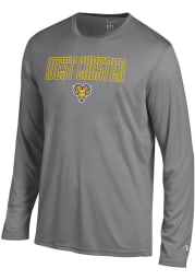 Champion West Chester Golden Rams Grey Athletic Long Sleeve Tee Long Sleeve T-Shirt