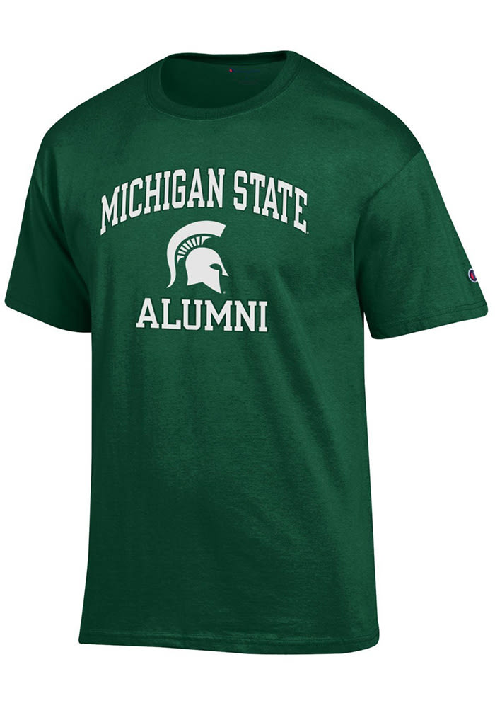 Champion Michigan State Spartans Green Alumni SS Tee Short Sleeve T Shirt